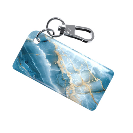 NFC-визитка ISBC «Синий мрамор», брелок - купить