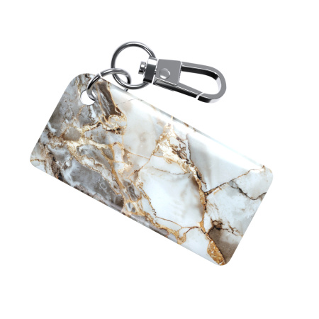 NFC-визитка ISBC «Белый мрамор», брелок - купить