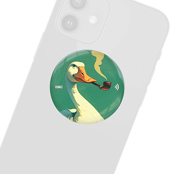 NFC-визитка ISBC «Гусиное дело», стикер - купить