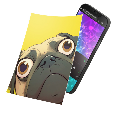 Интерактивная открытка с NFC "Кто здесь?", ISBC, арт. 121-61497