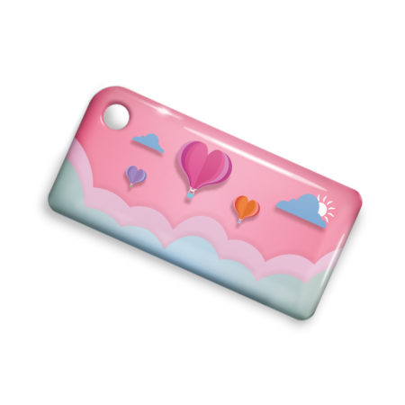 Брелок ISBC с функционалом карты "Тройка" "В облаках" арт. 121-26502 Брелок ISBC с функционалом карты "Тройка" "В облаках" арт. 121-26502