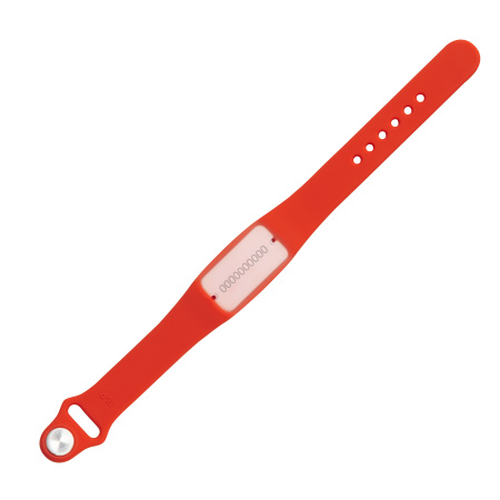 Браслет силиконовый «Москвенок», красный, размер М, арт. 006-21097