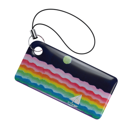 Брелок ISBC с функционалом карты "Тройка" "Детские рисунки; Кораблик" арт.121-45676