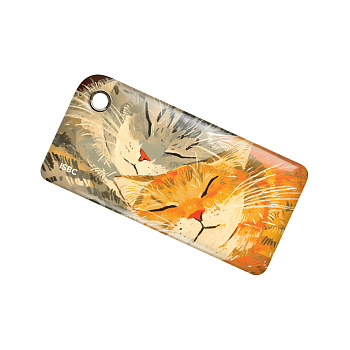 Брелок ISBC "Москвёнок" "Котики"