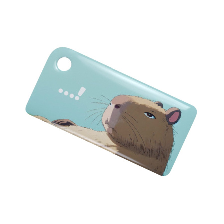 Брелок ISBC Тройка капибара лежащая на спине