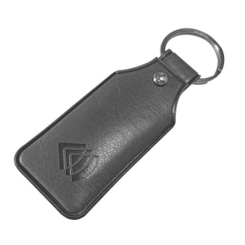 Брелок (чехол) ISBC, кольцо 28 мм, Classic, Серый купить оптом и в розницу