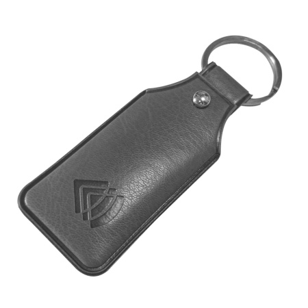 Брелок (чехол) ISBC, кольцо 28 мм, Classic, Серый купить оптом и в розницу