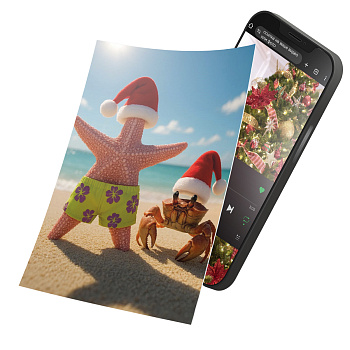 Интерактивная открытка с NFC "Будь молодцом хоть в праздник!", ISBC, арт. 121-62820