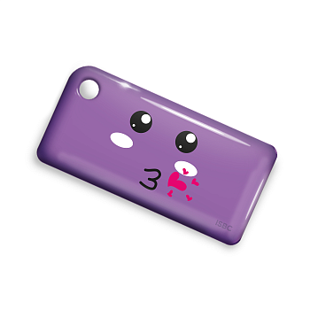 Брелок ISBC с функционалом карты "Тройка" "Поцелуй" арт. 121-26500