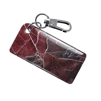 NFC-визитка ISBC «Бордовый мрамор», брелок - купить