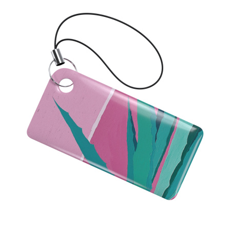 Брелок ISBC с функционалом карты "Тройка" "Городские джунгли; Алоэ" арт. 121-45685